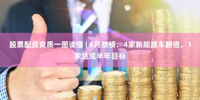股票配资资质一图读懂 | 6月放榜：4家新能源车翻倍，1家达成半年目标